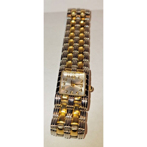 New John Weitz Men\'s Dress Watch - Never Worn - Gold Tone - New Battery main image 7
